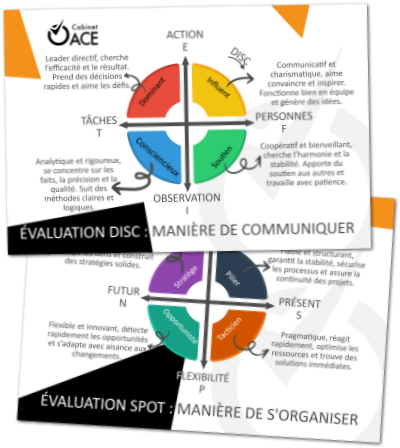 illustration mbti disc spot communication interpersonnelle