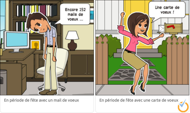 carte voeux numerique vs print cabinet ace