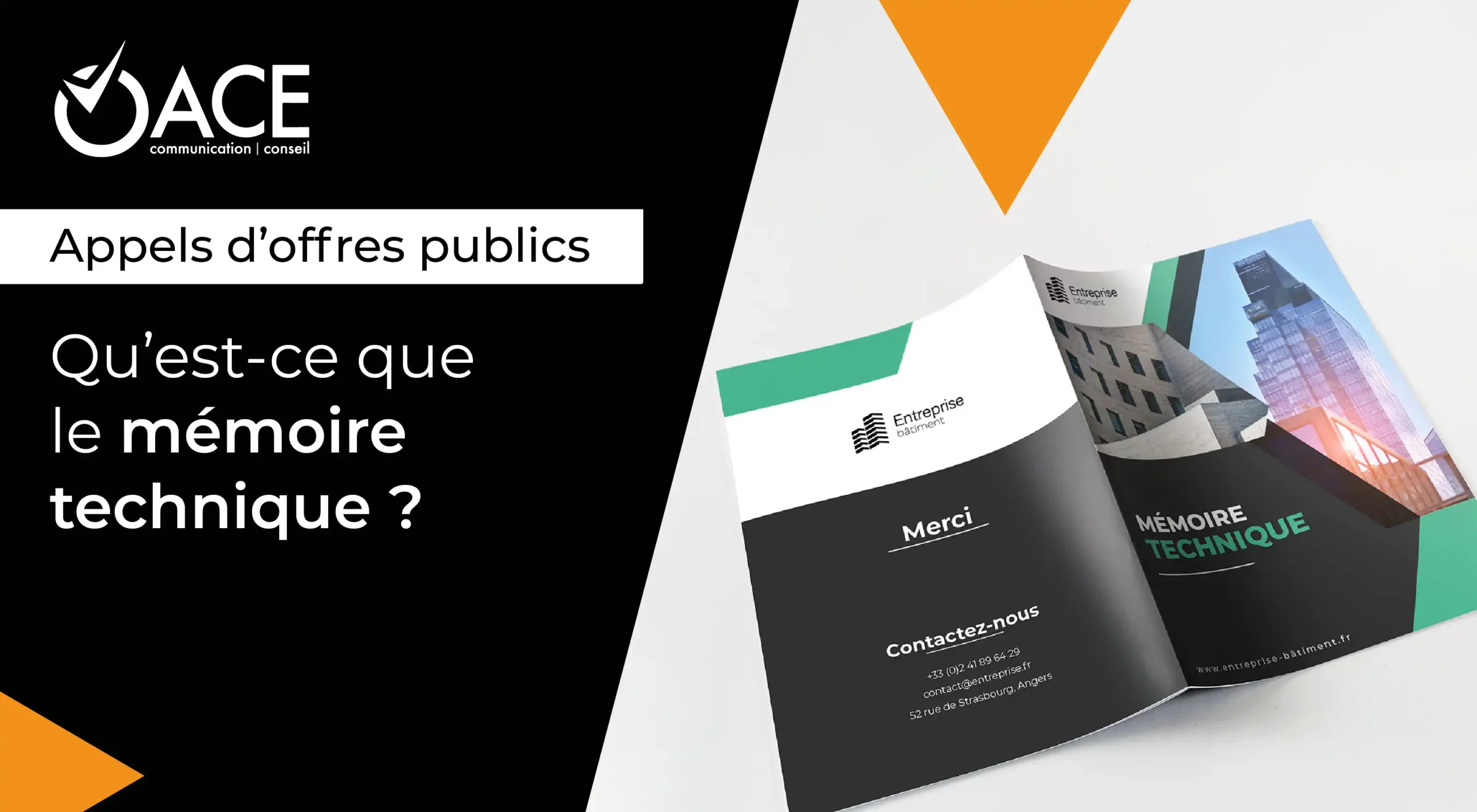 Qu'est-ce que le mémoire technique ? ACE